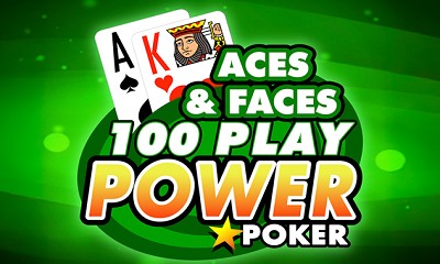 Aces and Faces - 100 Play Power Poker