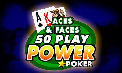 Aces and Faces - 50 Play Power Poker