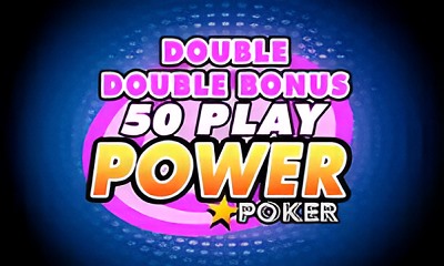 Double Double Bonus - 50 Play Power Poker