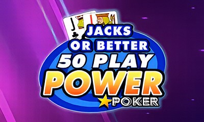 Jacks or Better - 50 Play Power Poker